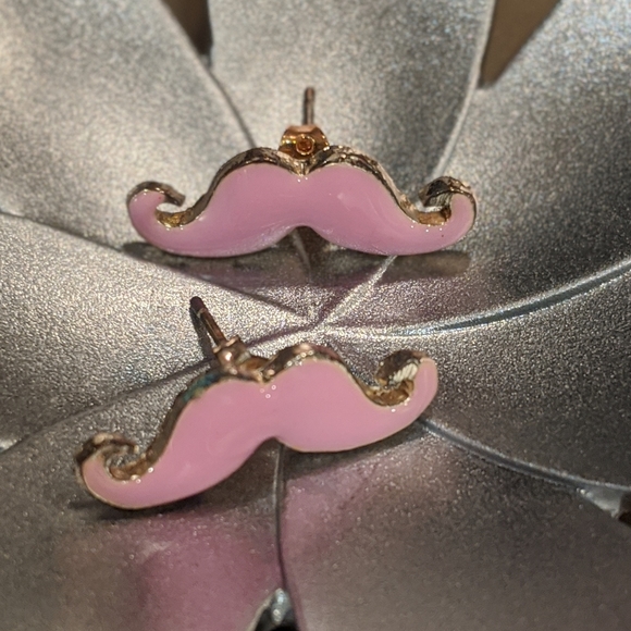 Jewelry - 💐2 for $20💐 Moustache Earrings